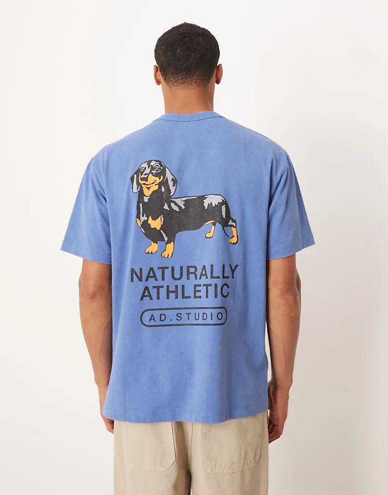 Футболка свободного кроя ASOS DESIGN из плотной ткани с принтом собаки, цвет стираный синий
Футболка свободного кроя ASOS DESIGN из плотной ткани с принтом собаки, цвет стираный синий