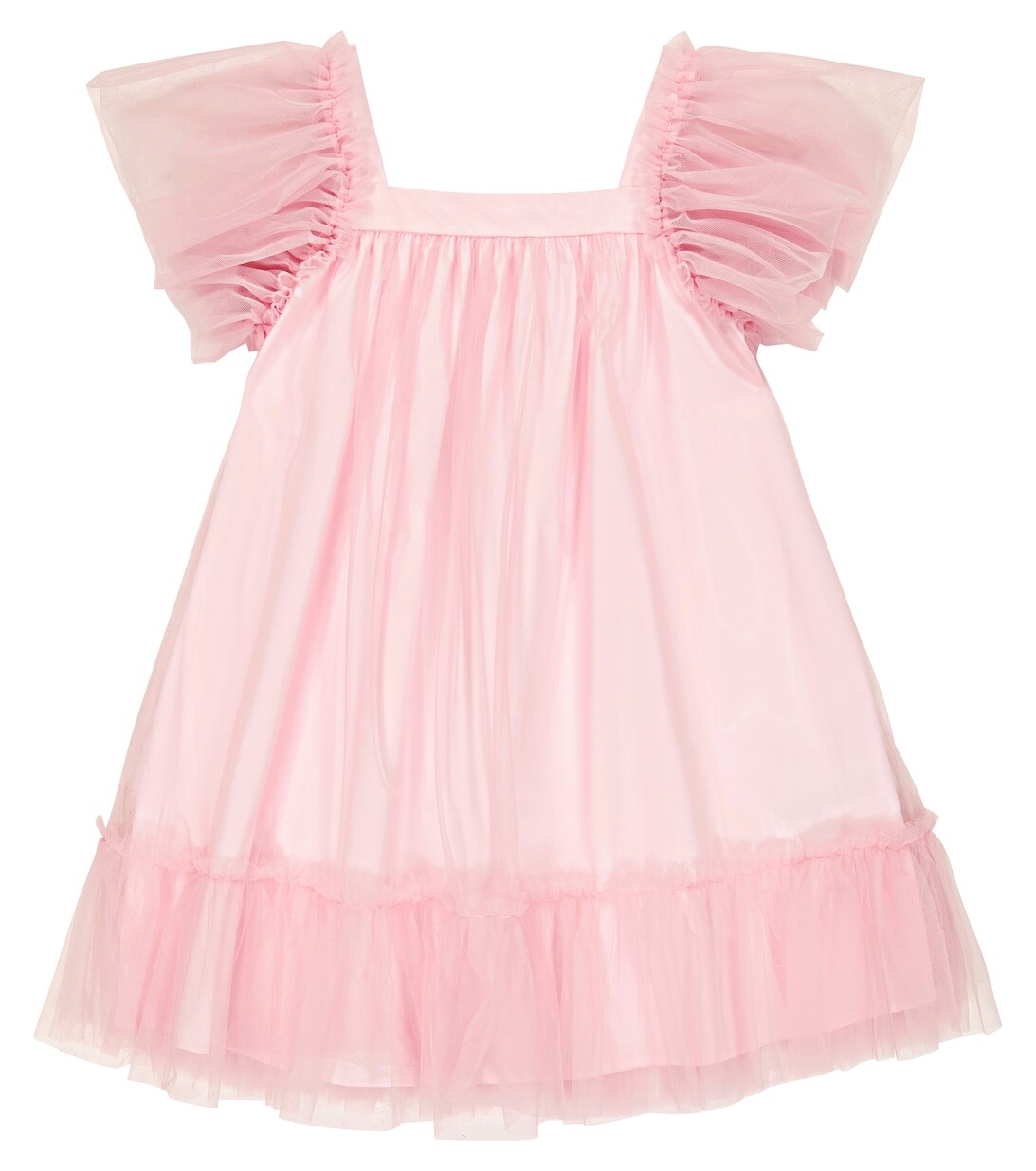 Многослойное мини-платье Il Gufo, розовый
Многослойное мини-платье Il Gufo, розовый