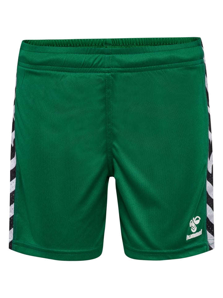 Hummel Игривые шорты для детей в цвете «Вечнозеленый»
Hummel Игривые шорты для детей в цвете «Вечнозеленый»