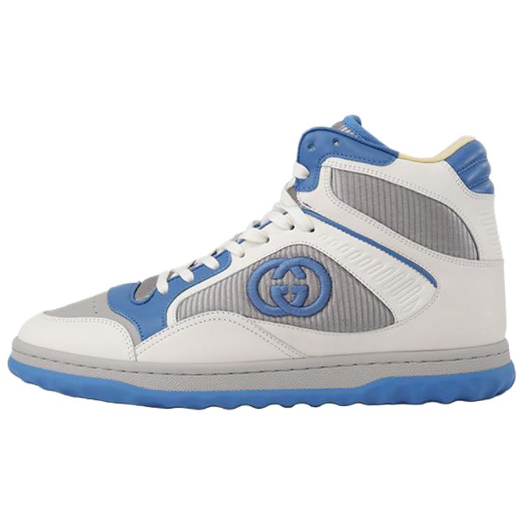 Высокие кожаные кроссовки Mac80 GUCCI, Beige White Blue
Высокие кожаные кроссовки Mac80 GUCCI, Beige White Blue