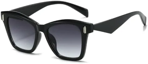 Солнцезащитные очки 2027 года для женщин, градиентные оттенки, защита от УФ-излучения UV400, ретро-очки с заклепками для мужчин MTZJH, Black Gray Gradient
Солнцезащитные очки 2027 года для женщин, градиентные оттенки, защита от УФ-излучения UV400, ретро-очки с заклепками для мужчин MTZJH, Black Gray Gradient