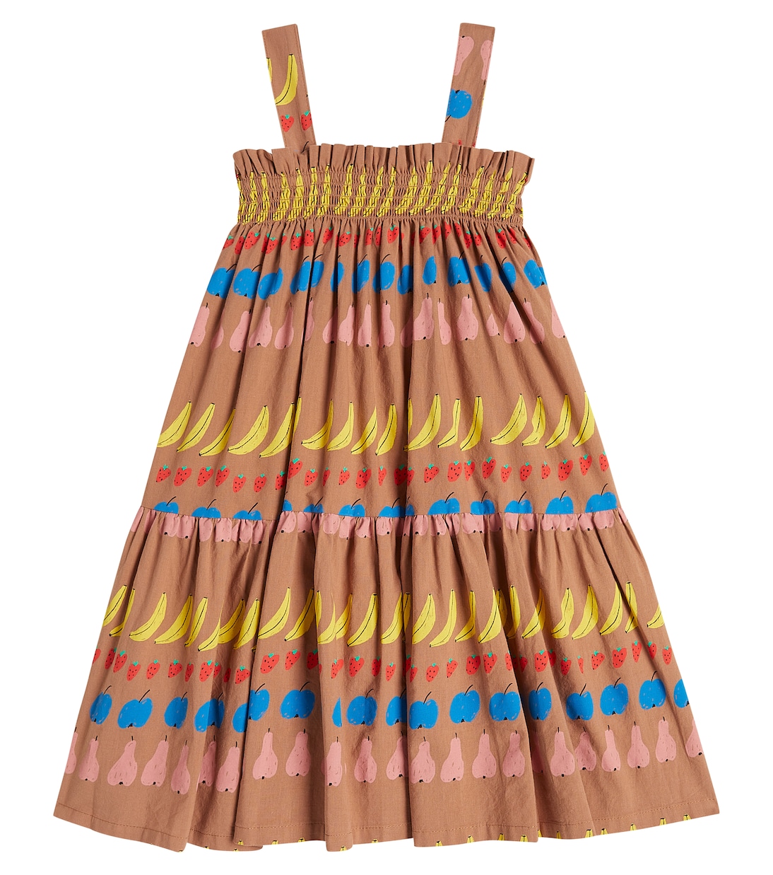 Платье из принтованного хлопка и нейлона Jellymallow, бежевый
Платье из принтованного хлопка и нейлона Jellymallow, бежевый