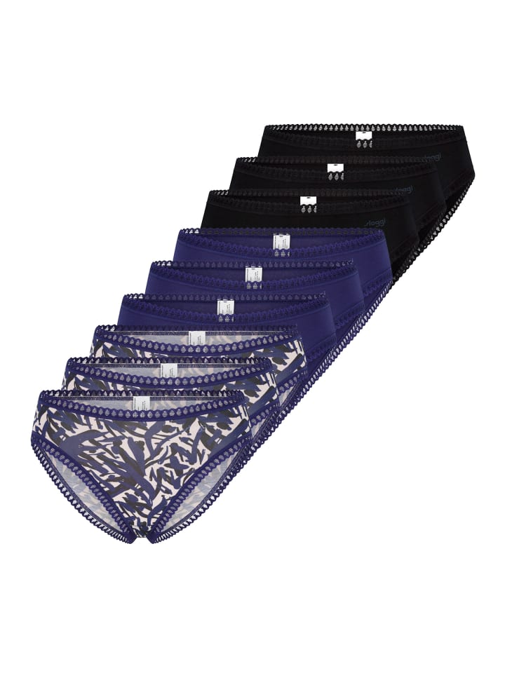 Sloggi Трусы Briefs GO Crush в черно-синем цвете
Sloggi Трусы Briefs GO Crush в черно-синем цвете