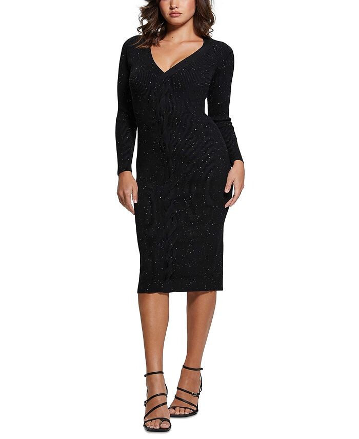 Женское платье-свитер с пайетками Celia GUESS, черный
Женское платье-свитер с пайетками Celia GUESS, черный