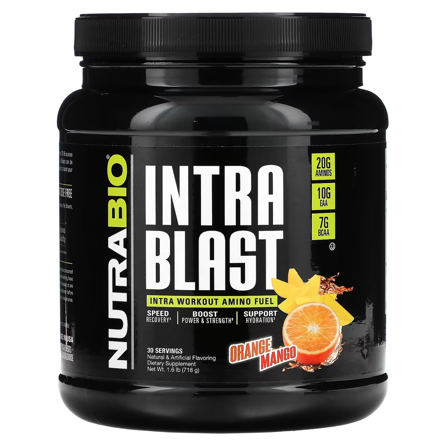 Добавка NutraBio Intra Blast Intra Workout Amino Fuel апельсин и манго
Добавка NutraBio Intra Blast Intra Workout Amino Fuel апельсин и манго