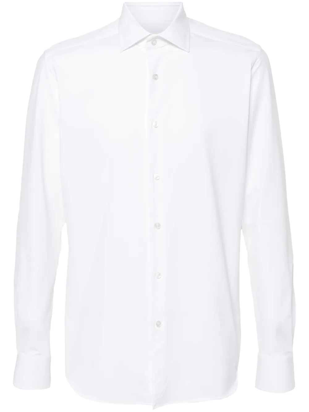 Поплиновая рубашка с длинными рукавами Xacus, белый 
Поплиновая рубашка с длинными рукавами Xacus, белый