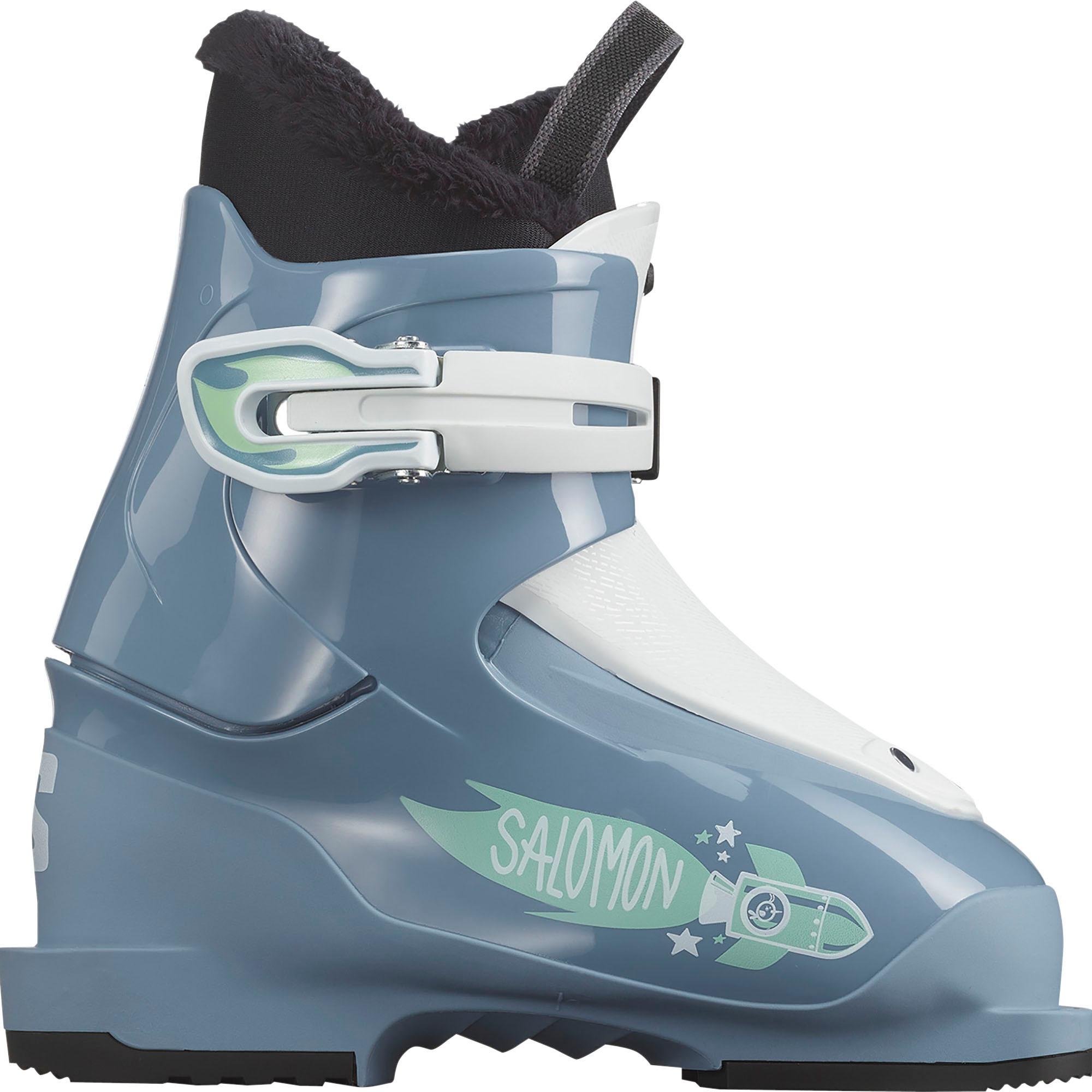 Детские горнолыжные ботинки T1 '26 Salomon, Copen Blue/White/Spearmint
Детские горнолыжные ботинки T1 '26 Salomon, Copen Blue/White/Spearmint