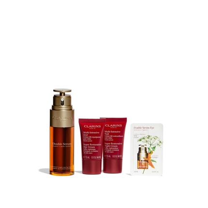 Двойная сыворотка 50 мл день и ночь Clarins
Двойная сыворотка 50 мл день и ночь Clarins