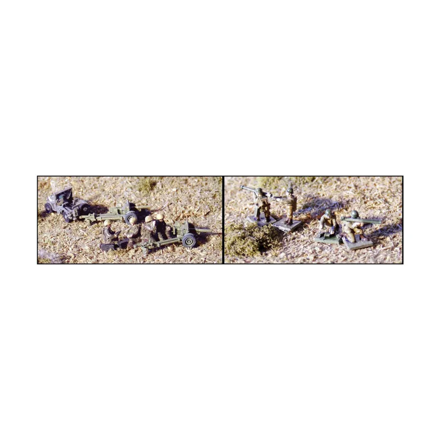 Легкое противотанковое оружие, WWII Micro Armour - United States - Towed Guns (1:285)
Легкое противотанковое оружие, WWII Micro Armour - United States - Towed Guns (1:285)