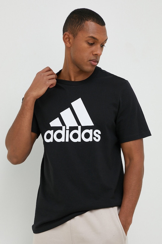 Футболка хлопковая Essentials Adidas, черный
Футболка хлопковая Essentials Adidas, черный