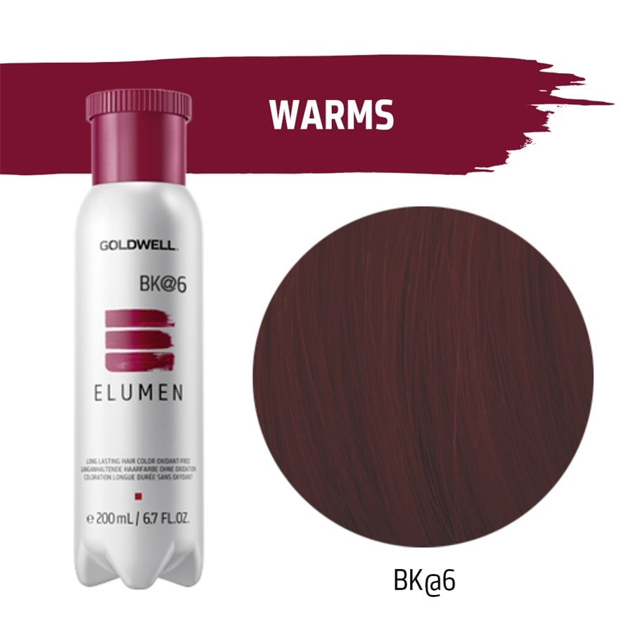 Краска для волос Goldwell Long Lasting Hair Color Oxidant-Free, BK@6 / 200 ml
Краска для волос Goldwell Long Lasting Hair Color Oxidant-Free, BK@6 / 200 ml
