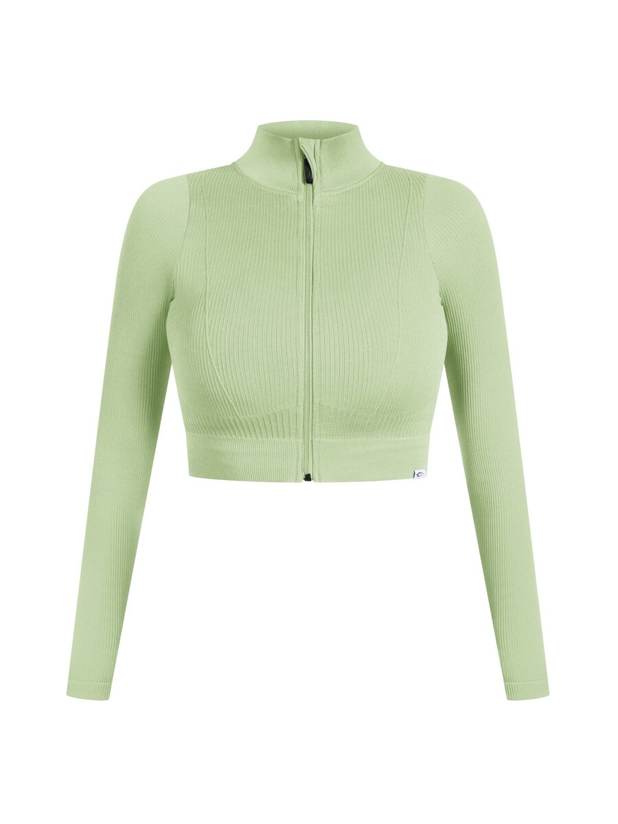 Тренировочная куртка Smilodox Slim Zeya, зеленый 
Тренировочная куртка Smilodox Slim Zeya, зеленый