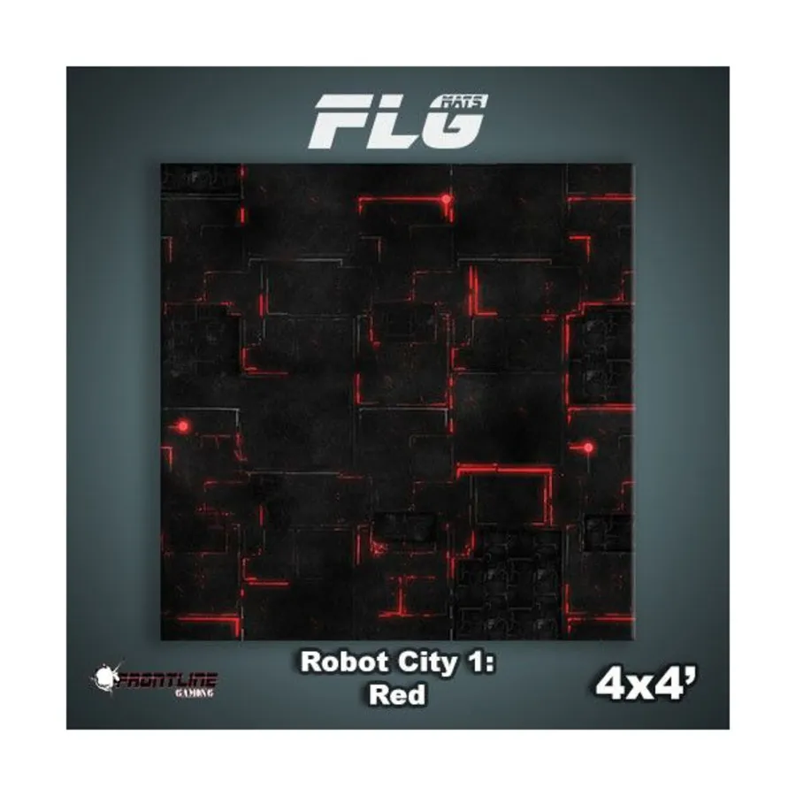 4 х 4 фута — Город роботов № 1, красный, F.L.G. Mats 4' x 4'
4 х 4 фута — Город роботов № 1, красный, F.L.G. Mats 4' x 4'