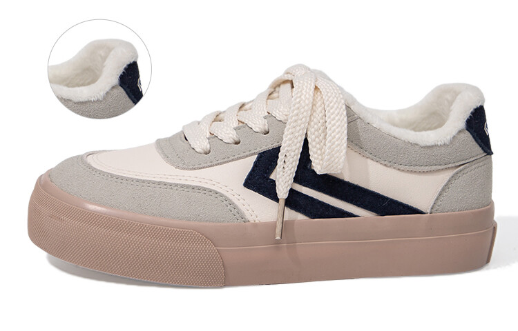 Кеды, скейтборд обувь женская низкая бежевый/серый/темно-синий Feiyue
Кеды, скейтборд обувь женская низкая бежевый/серый/темно-синий Feiyue