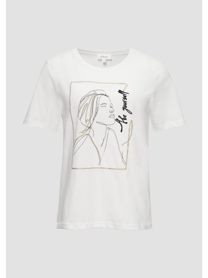 Футболка sOliver kurzarm, кремовый
Футболка sOliver kurzarm, кремовый