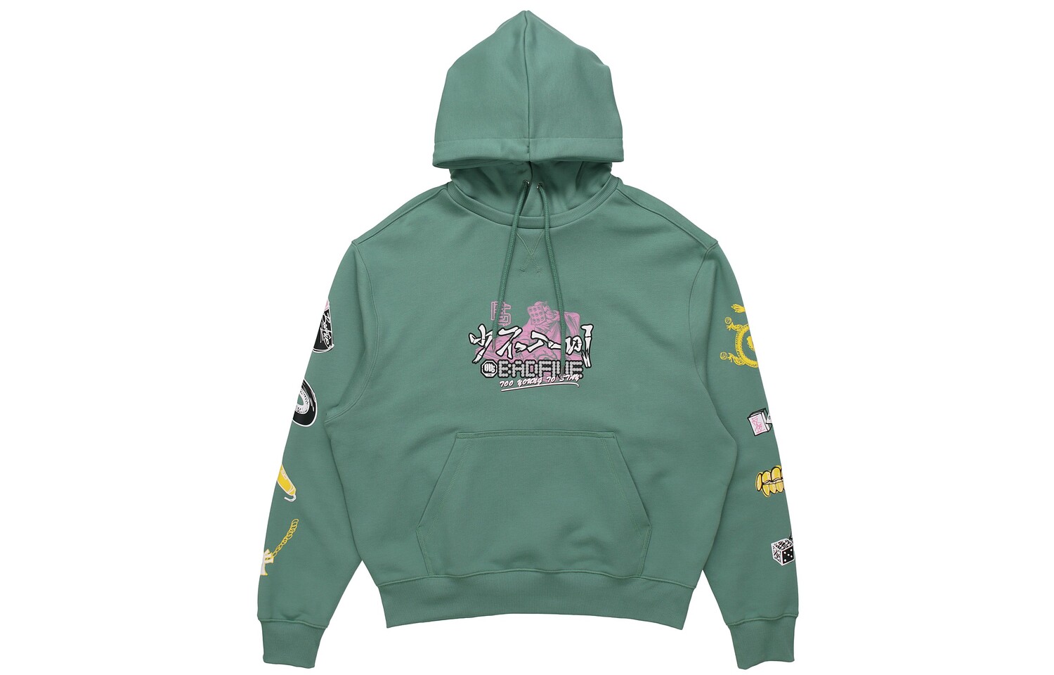 Толстовка унисекс аква-зеленая Lining, зеленый
Толстовка унисекс аква-зеленая Lining, зеленый