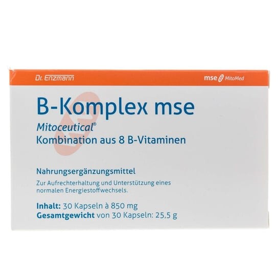 Доктор Enzmann, B-Complex MSE, 30 капсул Mito Pharma
Доктор Enzmann, B-Complex MSE, 30 капсул Mito Pharma