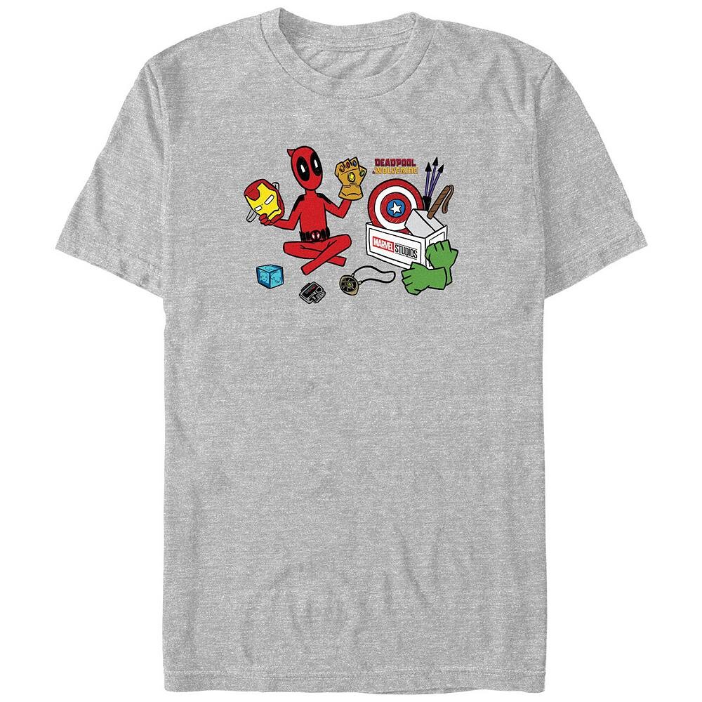 Футболка с рисунком Big & Tall Marvel Deadpool & Wolverine Avengers Things, цвет Athletic Heather
Футболка с рисунком Big & Tall Marvel Deadpool & Wolverine Avengers Things, цвет Athletic Heather