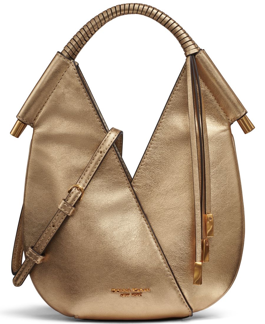 Металлическая микросумка через плечо Donna Karan New York, Gold
Металлическая микросумка через плечо Donna Karan New York, Gold