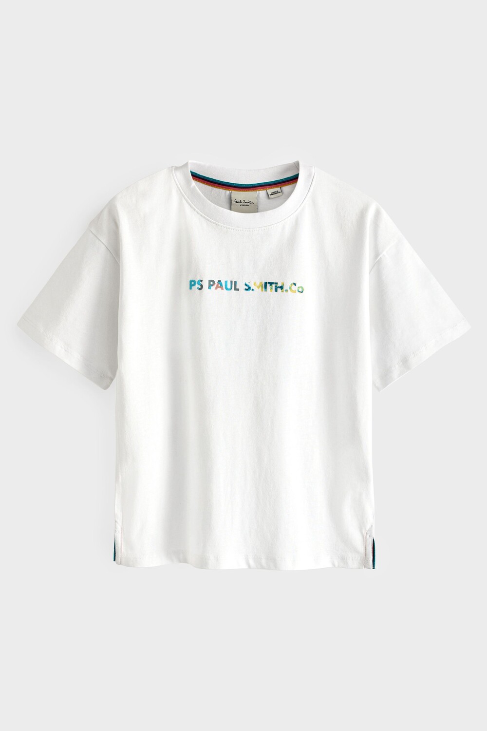 Футболка большого размера с короткими рукавами и культовым принтом для мальчиков из 100% хлопка Paul Smith Junior, белый
Футболка большого размера с короткими рукавами и культовым принтом для мальчиков из 100% хлопка Paul Smith Junior, белый