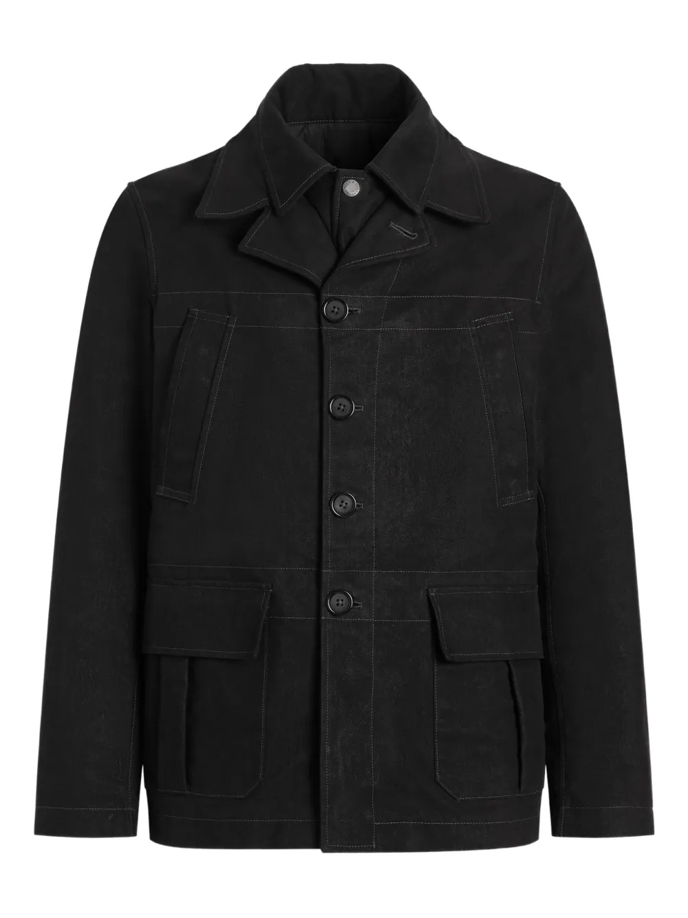 Пальто на пуговицах DOLCE & GABBANA, черный
Пальто на пуговицах DOLCE & GABBANA, черный