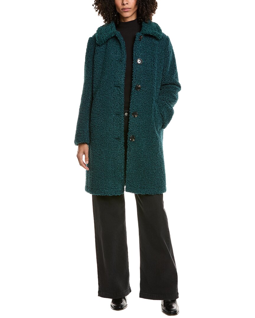 Пальто-тедди Сэма Эдельмана Sam Edelman, зеленый
Пальто-тедди Сэма Эдельмана Sam Edelman, зеленый