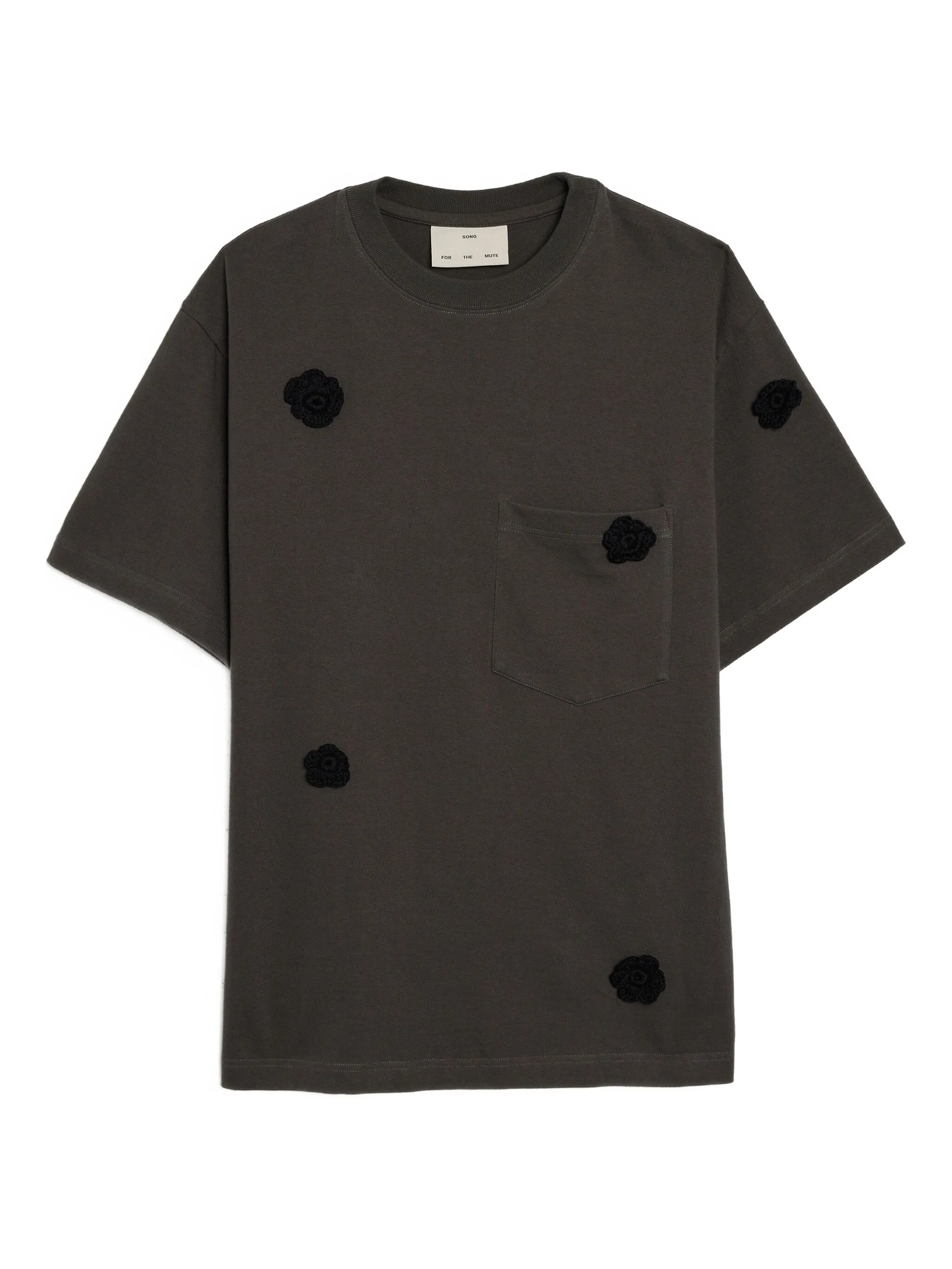 Футболка с цветочной аппликацией Song For The Mute, серый
Футболка с цветочной аппликацией Song For The Mute, серый