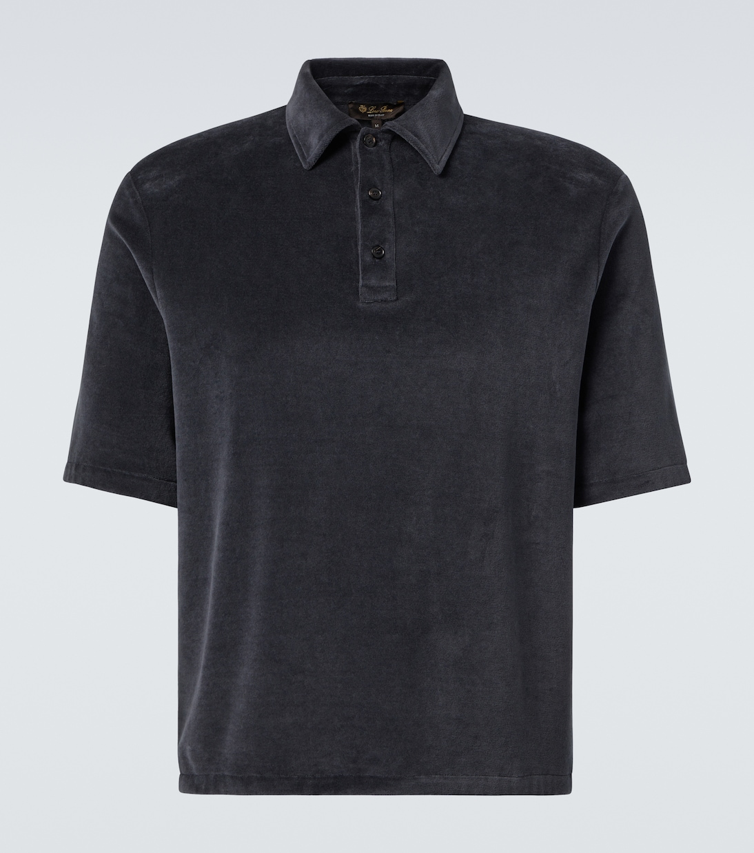 Мужская велюровая поло из хлопка и шёлка Murano Loro Piana, Shadowed Sky
Мужская велюровая поло из хлопка и шёлка Murano Loro Piana, Shadowed Sky