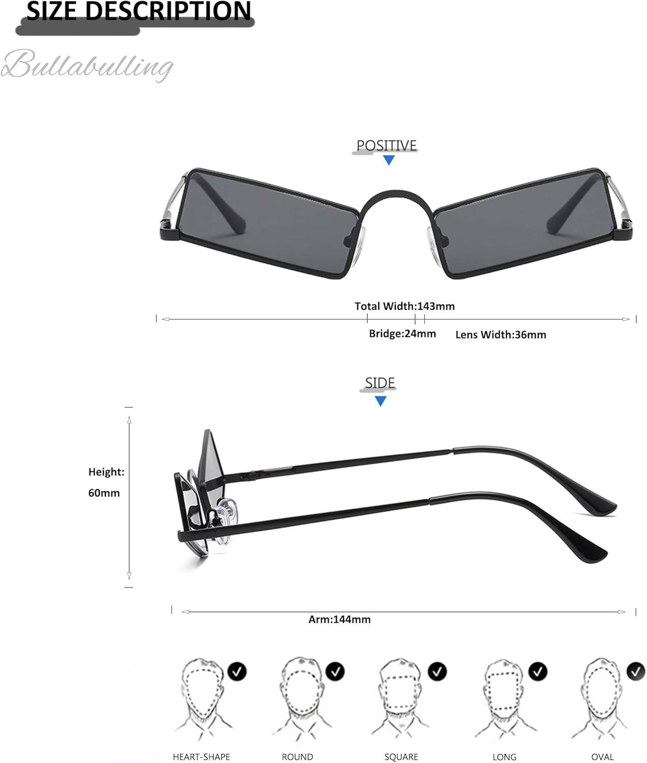Винтажные металлические прямоугольные узкие солнцезащитные очки bullabulling для женщин и мужчин, ретро, маленькие тонкие солнцезащитные очки, изогнутые солнцезащитные очки, Black
Винтажные металлические прямоугольные узкие солнцезащитные очки bullabulling для женщин и мужчин, ретро, маленькие тонкие солнцезащитные очки, изогнутые солнцезащитные очки, Black