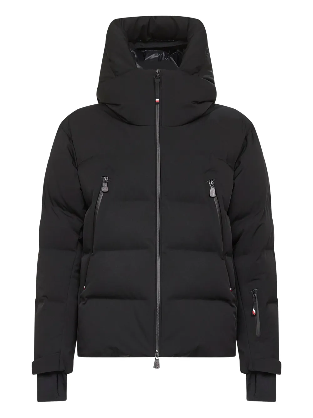 Стеганая куртка Fellberg с капюшоном Moncler Grenoble, черный 
Стеганая куртка Fellberg с капюшоном Moncler Grenoble, черный