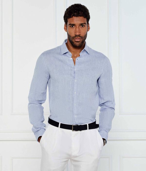 Льняная рубашка Slim fit Calvin Klein, синий
Льняная рубашка Slim fit Calvin Klein, синий