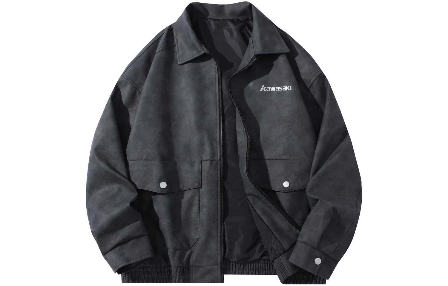 Кожаная куртка унисекс Kawasaki, мохово-зеленый/мохово-зеленый
Кожаная куртка унисекс Kawasaki, мохово-зеленый/мохово-зеленый