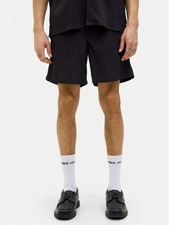 Шорты свободного кроя из ткани Jaiden 12269672 Jack&Jones, черный 
Шорты свободного кроя из ткани Jaiden 12269672 Jack&Jones, черный