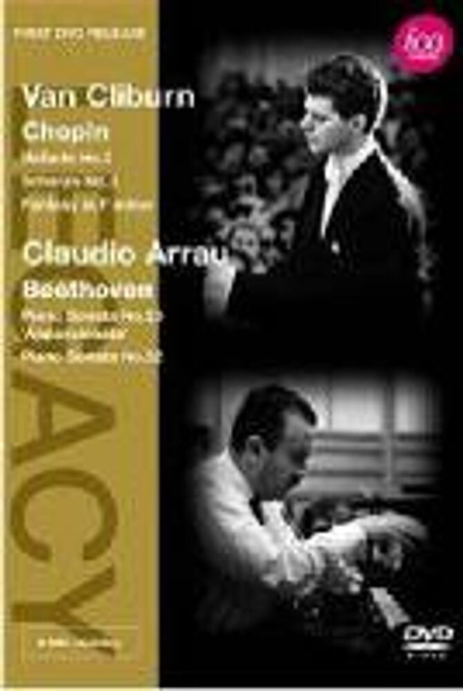 Диск DVD Legacy: Cliburn Arrau Piano Re
Диск DVD Legacy: Cliburn Arrau Piano Re