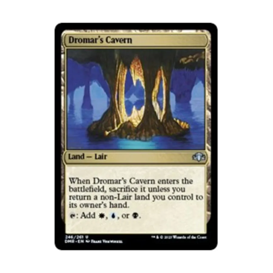 CCG Пещера Дромара (U), MTG - Dominaria Remastered
CCG Пещера Дромара (U), MTG - Dominaria Remastered