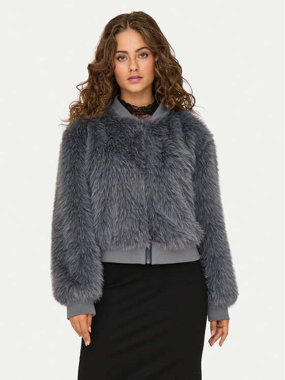 Шуба стандартного кроя Only, серый
Шуба стандартного кроя Only, серый