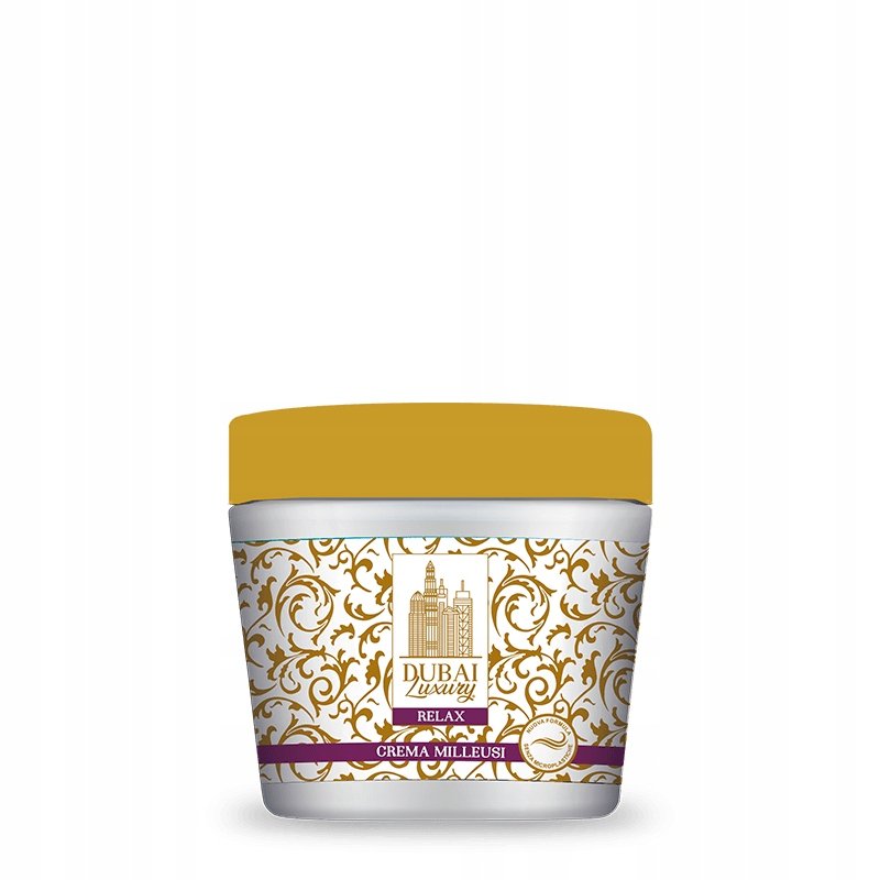 Эксклюзивный крем для тела Dubai Luxury - Crema Milleusi Relax 500 мл
Эксклюзивный крем для тела Dubai Luxury - Crema Milleusi Relax 500 мл