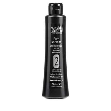 Кондиционер с чистым кератином 300 мл Real Natura
Кондиционер с чистым кератином 300 мл Real Natura