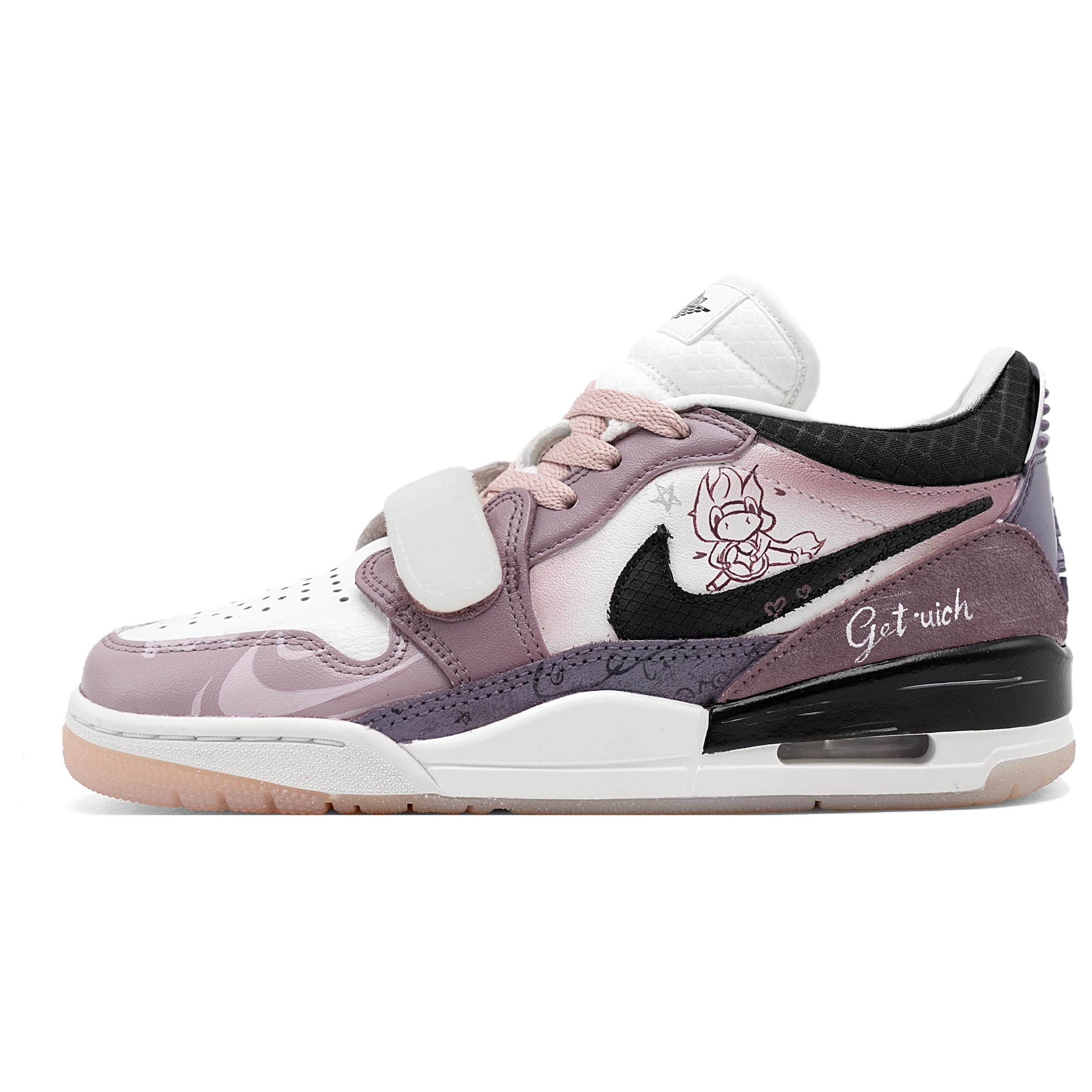 Jordan Кроссовки Legacy 312, износостойкие, низкие, винтажные, баскетбольные, унисекс, белый с фиолетовыми вставками
Jordan Кроссовки Legacy 312, износостойкие, низкие, винтажные, баскетбольные, унисекс, белый с фиолетовыми вставками