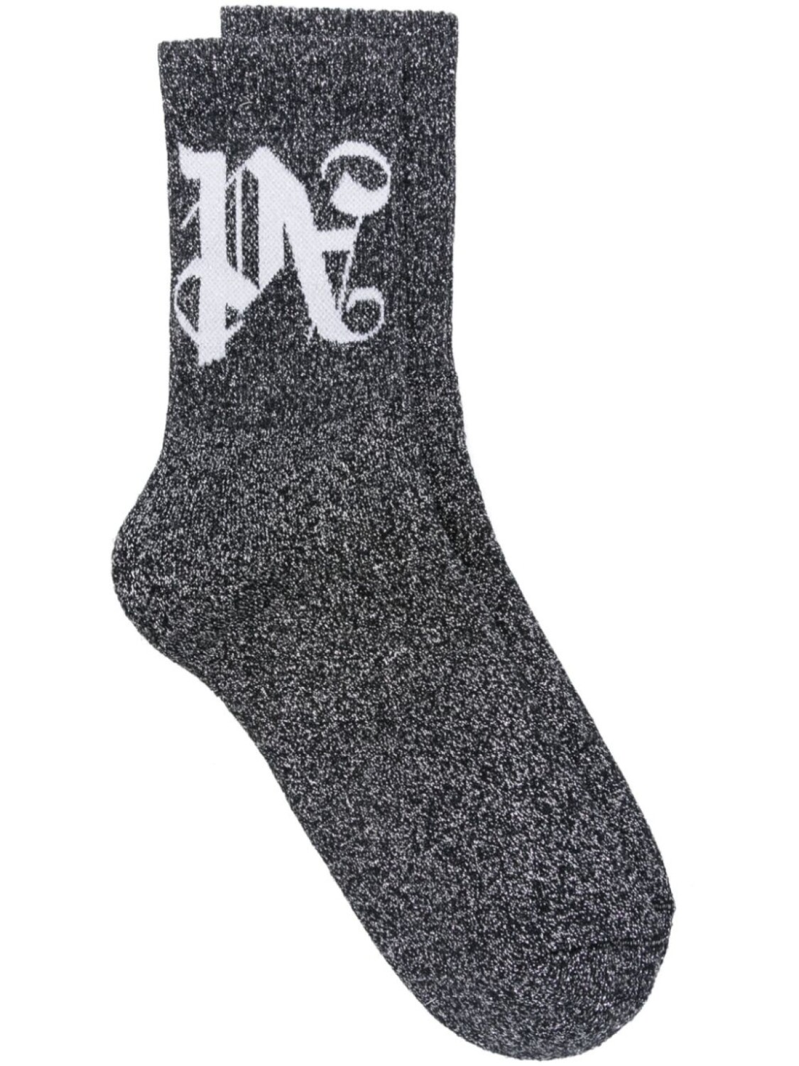 Носки с монограммой и люрексом Palm Angels, серый
Носки с монограммой и люрексом Palm Angels, серый