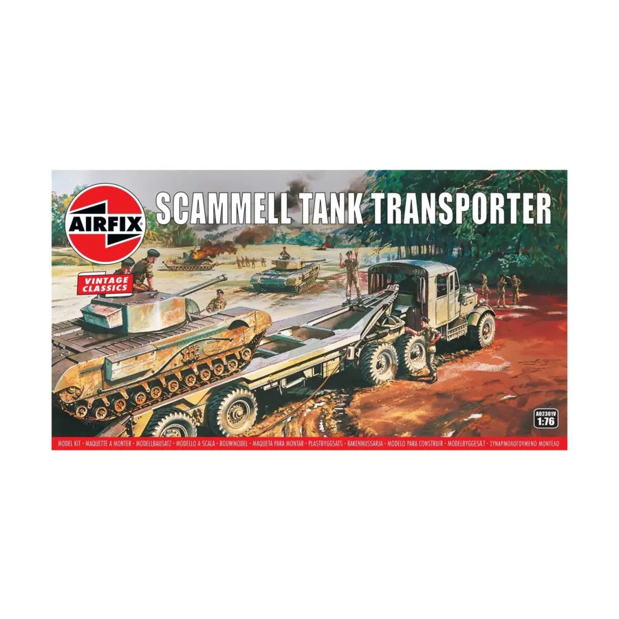 Танк-транспортер Scammell, Vintage Classics (1:76) (Airfix)
Танк-транспортер Scammell, Vintage Classics (1:76) (Airfix)