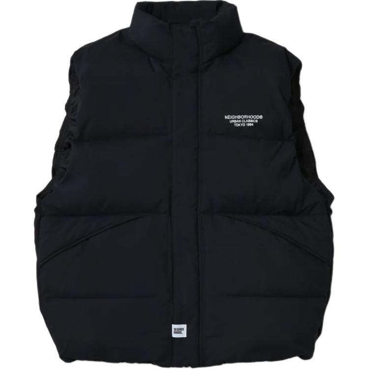 Пуховый жилет унисекс, воротник-стойка, умеренный, другие характеристики Neighborhood, черный
Пуховый жилет унисекс, воротник-стойка, умеренный, другие характеристики Neighborhood, черный
