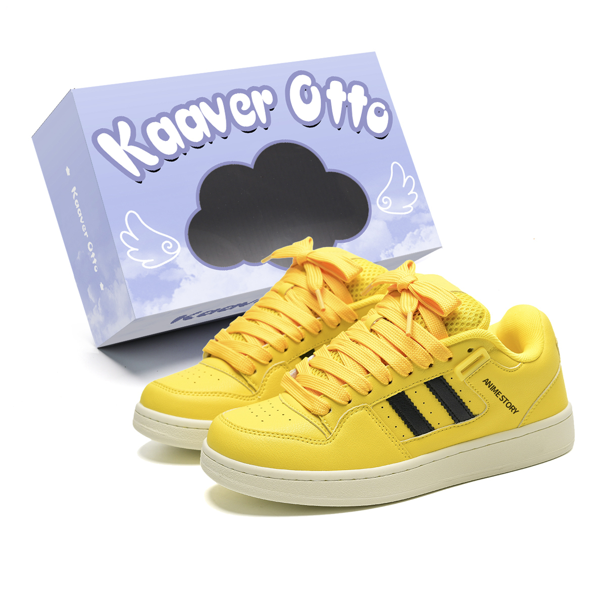 KAAVER OTTO Износостойкие и легкие лоу-топ скейтборд кроссовки унисекс - желтый черный, цвет Yellow Black
KAAVER OTTO Износостойкие и легкие лоу-топ скейтборд кроссовки унисекс - желтый черный, цвет Yellow Black