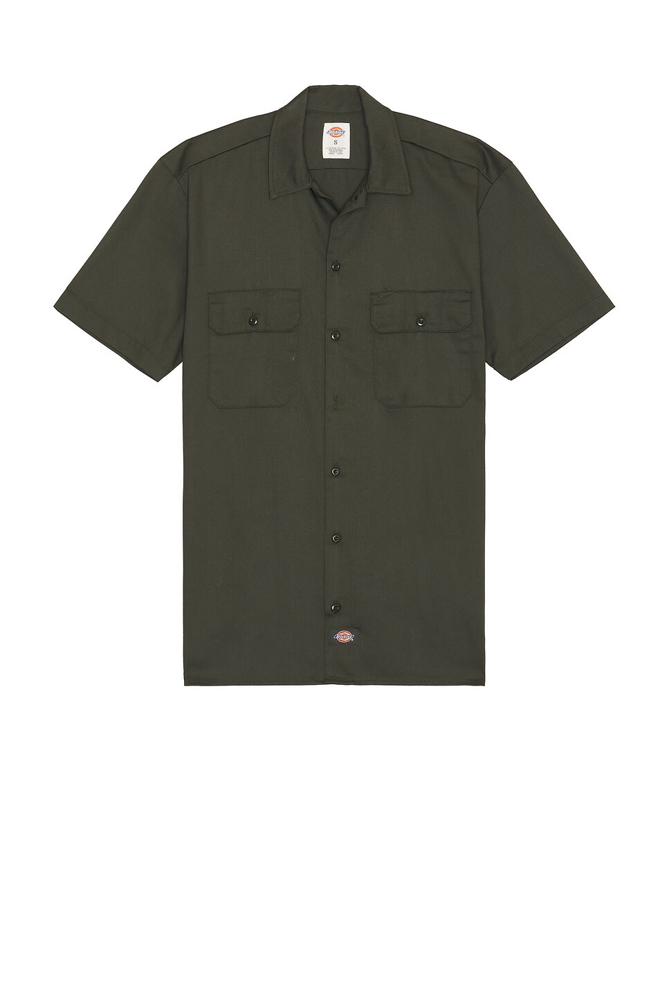 Оригинальная рабочая рубашка из твила с короткими рукавами Dickies, оливково-зеленый
Оригинальная рабочая рубашка из твила с короткими рукавами Dickies, оливково-зеленый