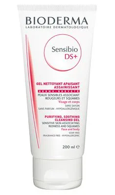 Bioderma Sensibio DS+ Муссант успокаивающий очищающий гель 200 мл для покрасневшей кожи с чешуйками 
Bioderma Sensibio DS+ Муссант успокаивающий очищающий гель 200 мл для покрасневшей кожи с чешуйками