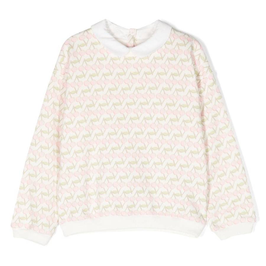 Bonpoint Claudine Свитшот из хлопка с вишневым принтом, розовый
Bonpoint Claudine Свитшот из хлопка с вишневым принтом, розовый