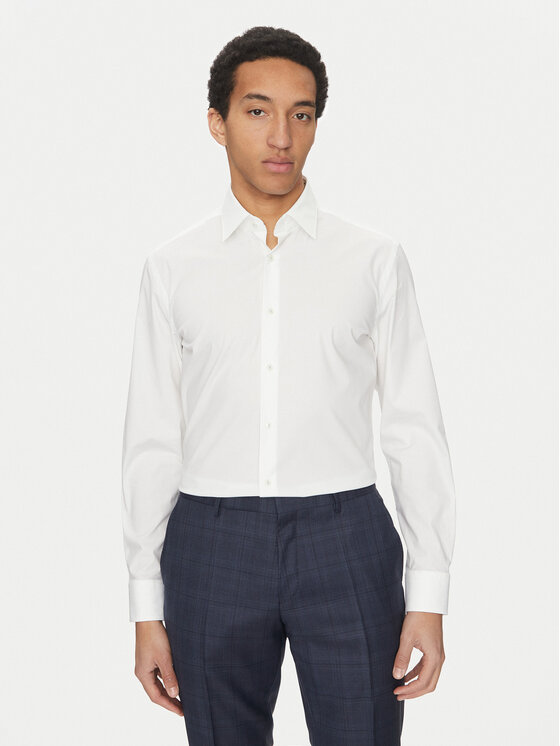 Рубашка облегающего кроя Hank 50532804 Boss, белый
Рубашка облегающего кроя Hank 50532804 Boss, белый