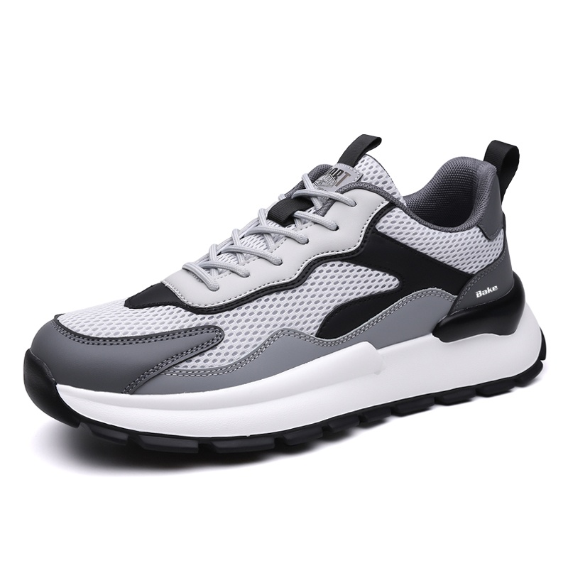 Нескользящие износостойкие низкие повседневные туфли для мужчин BAKE, Gray
Нескользящие износостойкие низкие повседневные туфли для мужчин BAKE, Gray