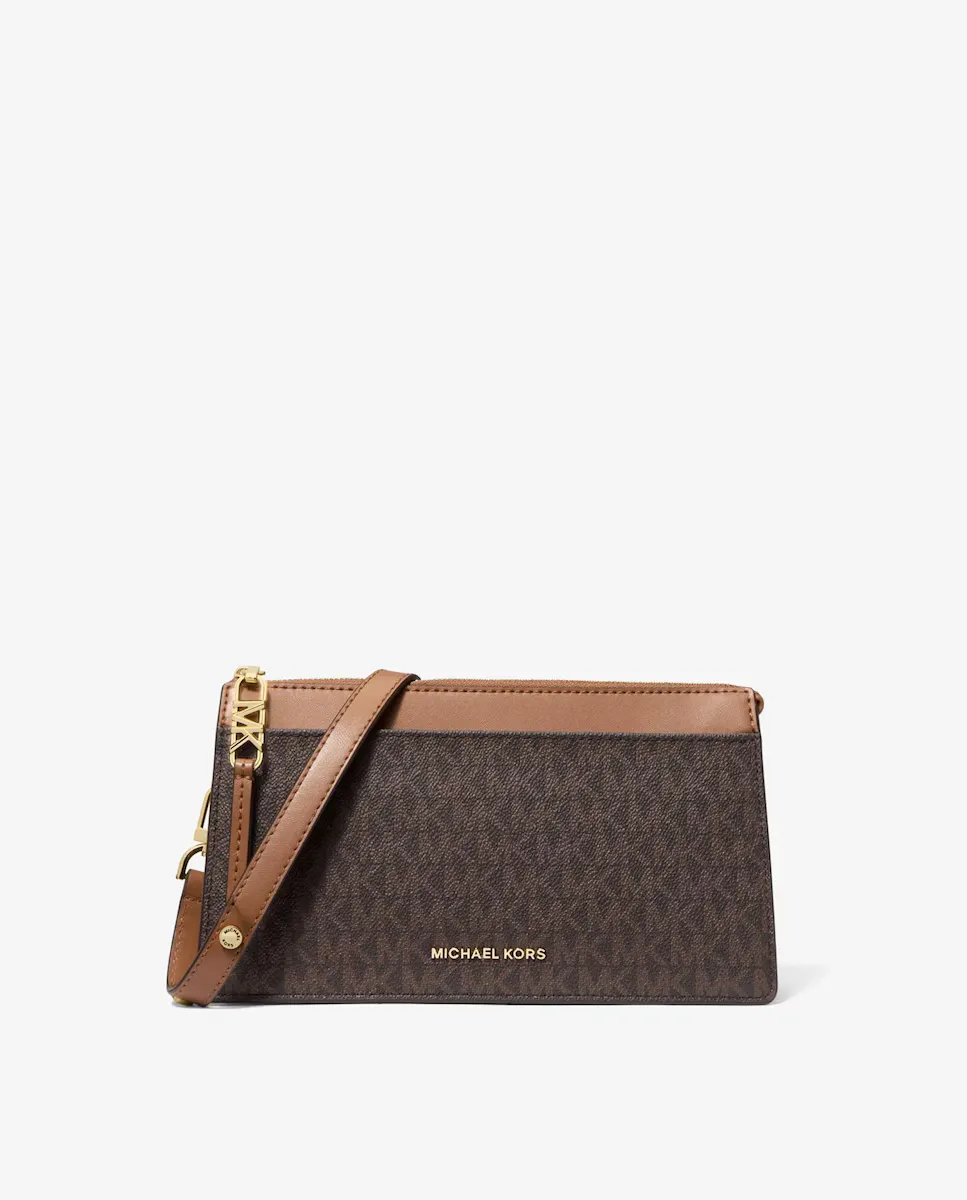 Сумка через плечо в стиле ампир трансформируется в сумку через плечо Michael Michael Kors, темно-коричневый 
Сумка через плечо в стиле ампир трансформируется в сумку через плечо Michael Michael Kors, темно-коричневый