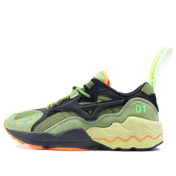 Кроссовки wave rider 'olive green orange' Mizuno, зеленый
Кроссовки wave rider 'olive green orange' Mizuno, зеленый
